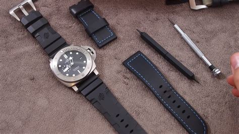 panerai watch strap buckles|where to buy Panerai straps.